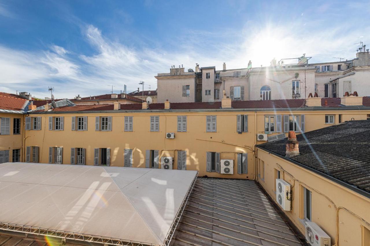 1 Bdr Downtown Near Place Massena Nice Bagian luar foto