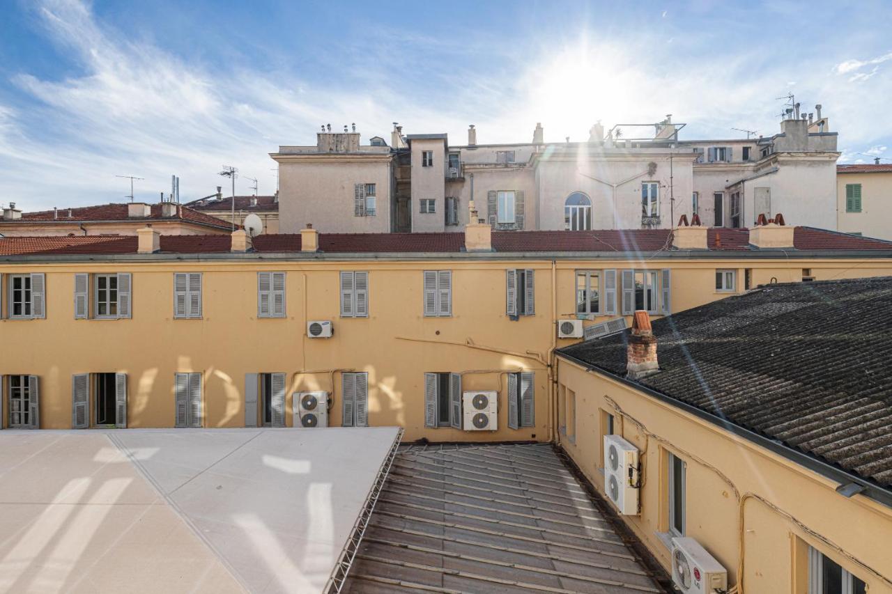 1 Bdr Downtown Near Place Massena Nice Bagian luar foto