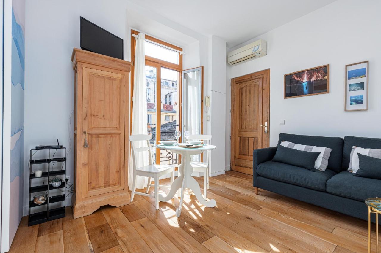 1 Bdr Downtown Near Place Massena Nice Bagian luar foto